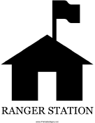 Ranger Station with caption