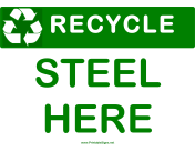 Recyclable Steel