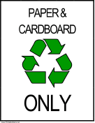Recycle Paper and Cardboard