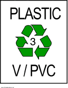 Recycle Plastic type 3
