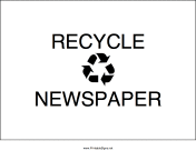 Recycle Newspaper