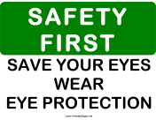 Safety Eye Protection