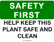 Safety Help Keep Safe and Clean