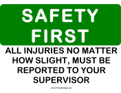 Safety Report Injuries