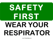 Safety Wear Respirator