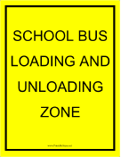 School Bus Loading and Unloading