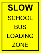 Slow School Bus Loading