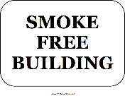 Smoke Free Building