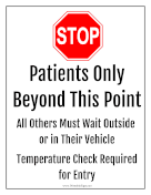 Stop Patients Only
