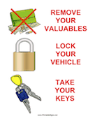 Three Steps to Secure Your Vehicle