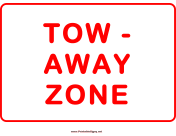 Tow Away Zone 2