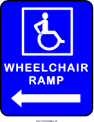 Wheelchair Ramp Left