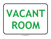 Vacant Room