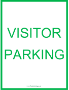 Visitor Parking Green