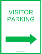 Visitor Parking Right Green