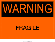 Warning Fragile