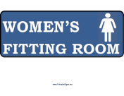 Women Fitting Room