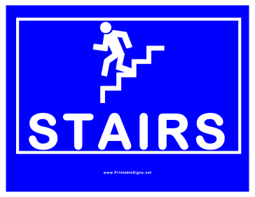 Stairs Sign