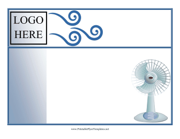 Air Conditioning Flyer Sign