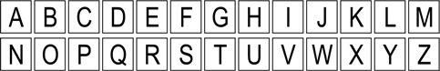 Alphabet Sign