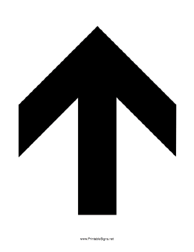 Arrow Up Sign