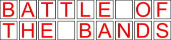Battle Of The Bands Sign