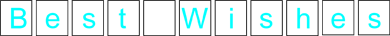 Best Wishes Sign