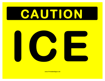 Ice Sign