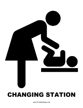 Changing Station Sign