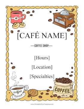 Coffee Shop Sign