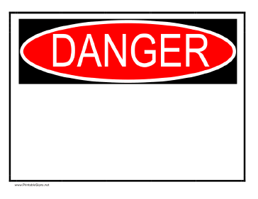 Danger Sign