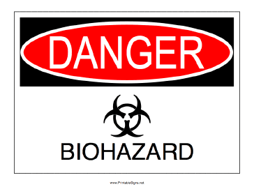 Biohazard Sign