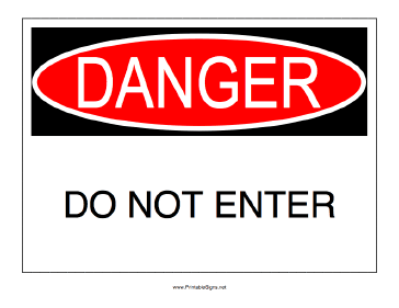 printable enter sign