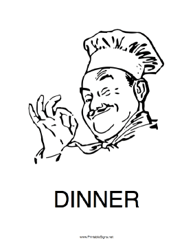 Dinner Sign
