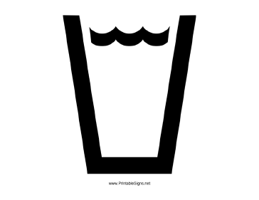 Drinking Water Sign