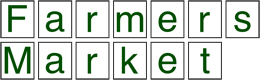 Farmers Market Sign
