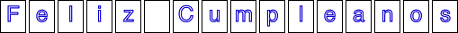 Feliz Cumpleaños Sign