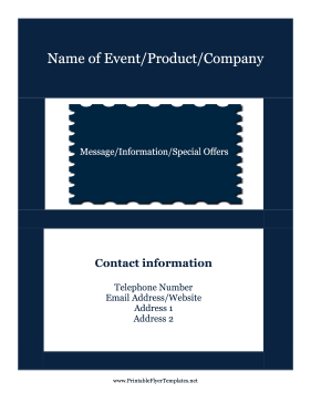 Leaflet Sign