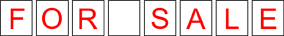 For Sale Sign