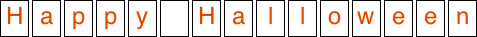 Happy Halloween Sign