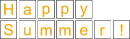 Happy Summer Sign