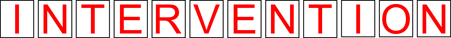 Intervention Sign