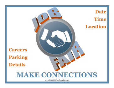 Job Fair Flyer Sign