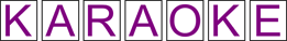 Karaoke Sign
