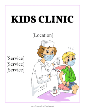 Kids Clinic Sign