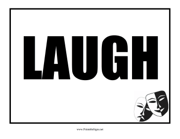 Laugh Sign