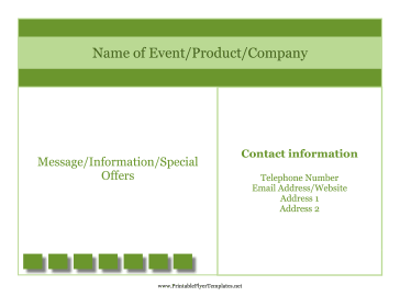 Leaflet Sign