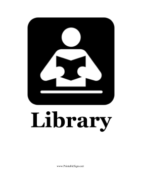 Library Graphical Sign