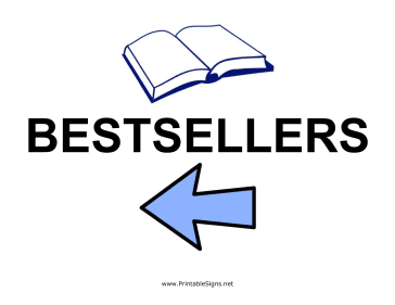 Bestsellers - Left Sign