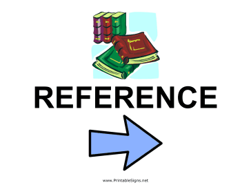 Reference Section - Right Sign